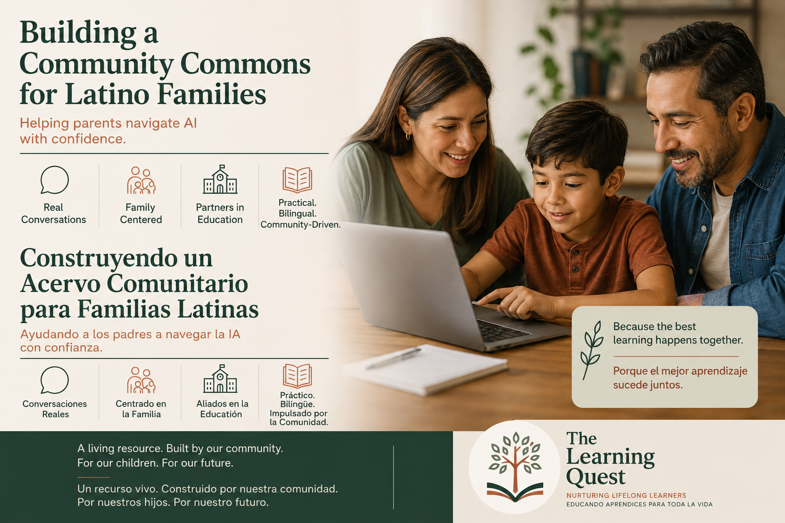 Building a Community Commons for Latino Families: Helping Parents Navigate AI with Confidence